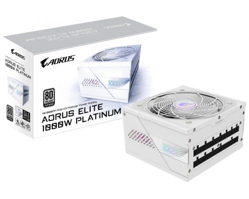FUENTES DE ALIMENTACION GIGABYTE MODULAR AORUS ELITE P1000W ICE ATX BLANCO